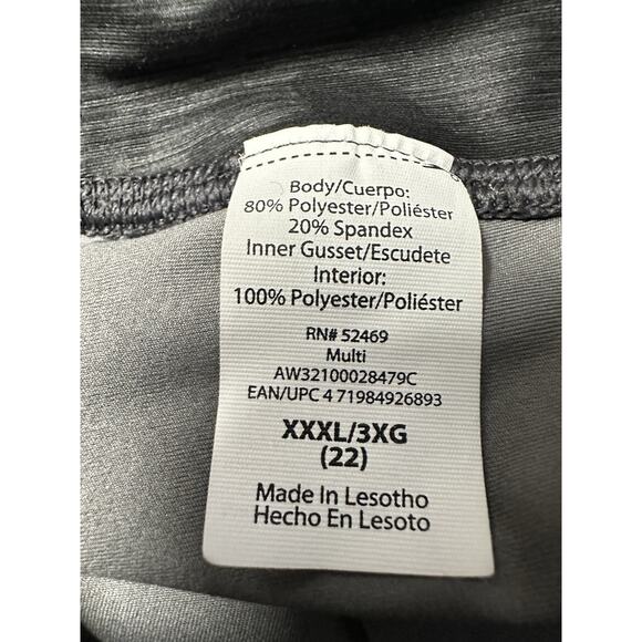 Athletic Works Womens High Waisted Leggings Pockets Performance size XXXL 22 New - Picture 7 of 7